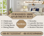 Rent Furnished 1BHK Apartment in Bashundhara R/A